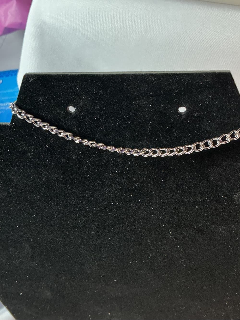★ Silver Tone Chain Bracelet Minimalist Punk Grunge Y2K Jewelry