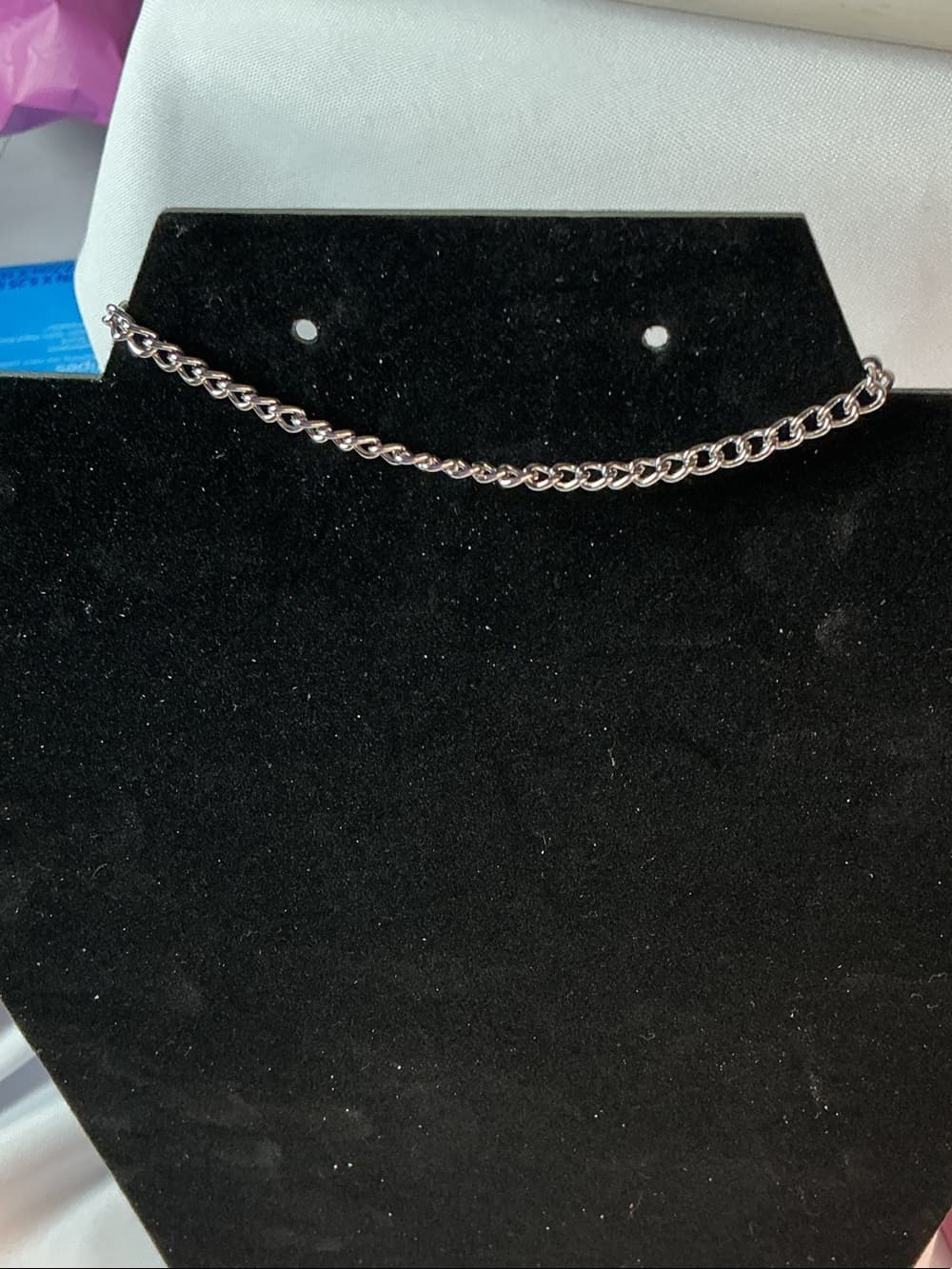 ★ Silver Tone Chain Bracelet Minimalist Punk Grunge Y2K Jewelry - Thumbnail 3