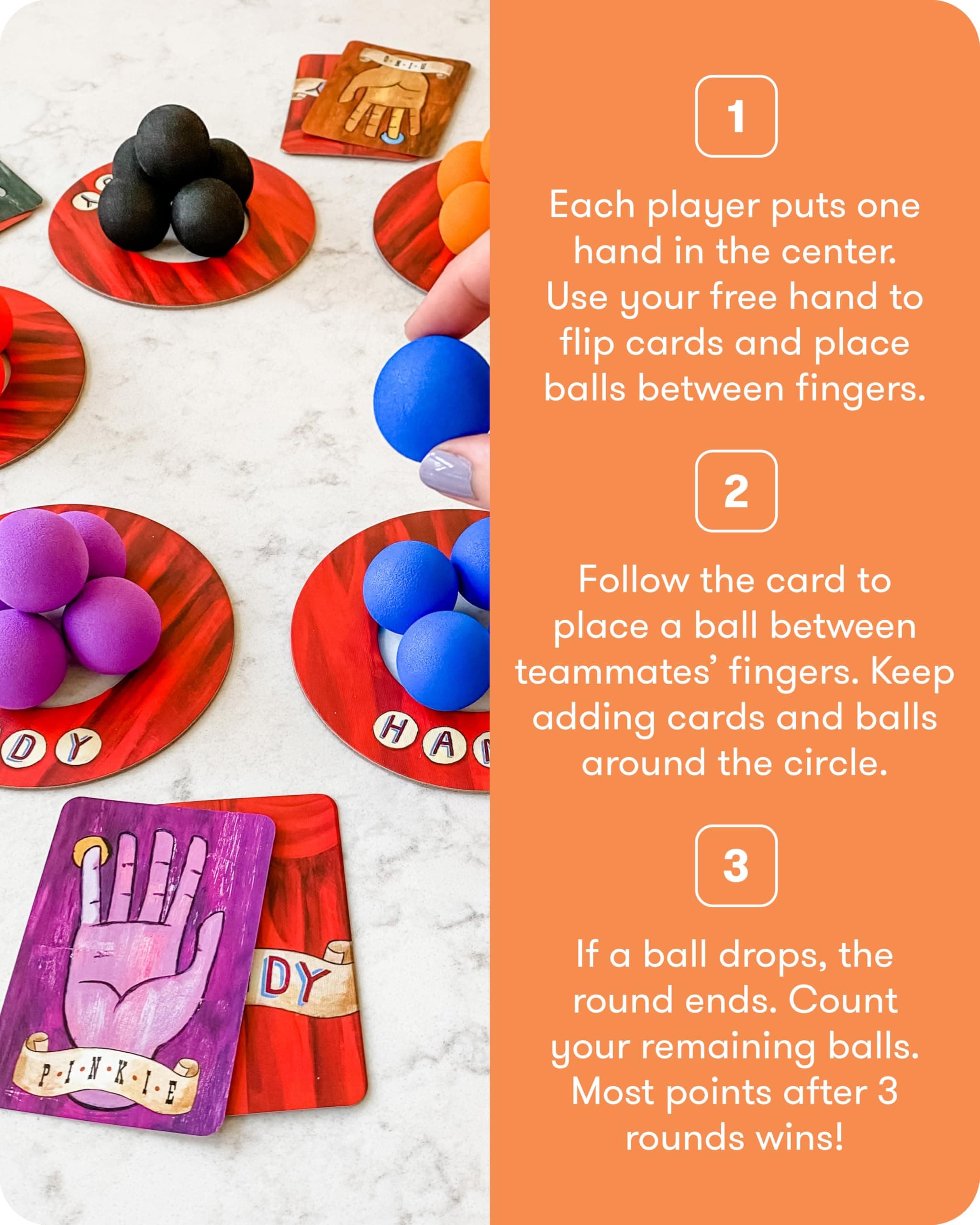 SimplyFun Handy - Family Game for Kids and Adults Ages 8+ - Fine Motor Skills Ga - Thumbnail 4