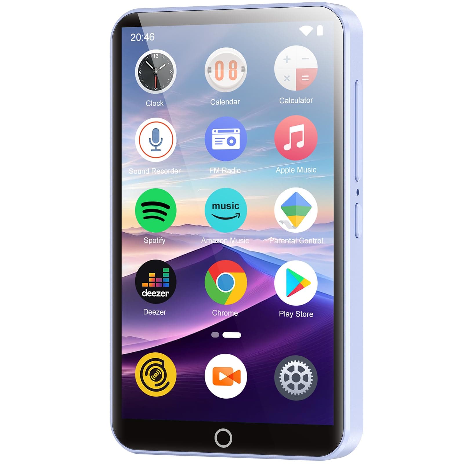 96GB MP3 Player with Bluetooth and WiFi, Portable 4.02" IPS Touchscreen MP4 Play