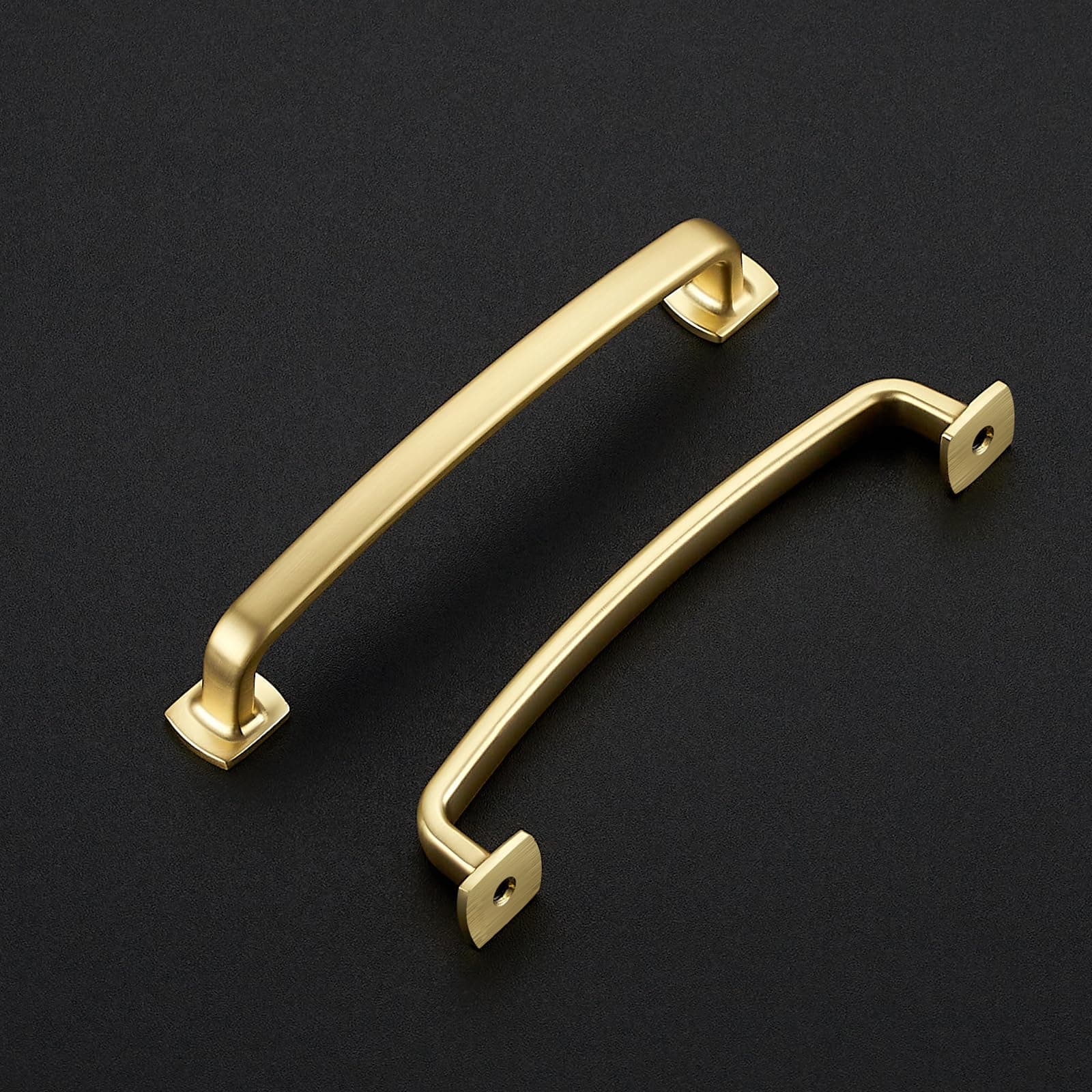 Ravinte Decor 10 Pack Cabinet Handles Arch Cabinet Pulls 5 Inch Drawer Brushed B - Thumbnail 2