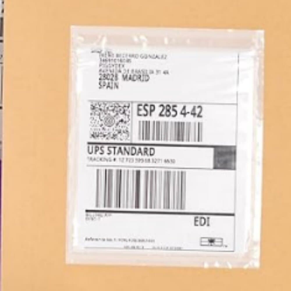 50 Clear Packing List / Invoice Envelopes – Self Adhesive - Thumbnail 2
