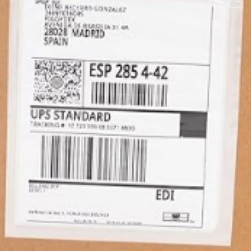 50 Clear Packing List / Invoice Envelopes – Self Adhesive