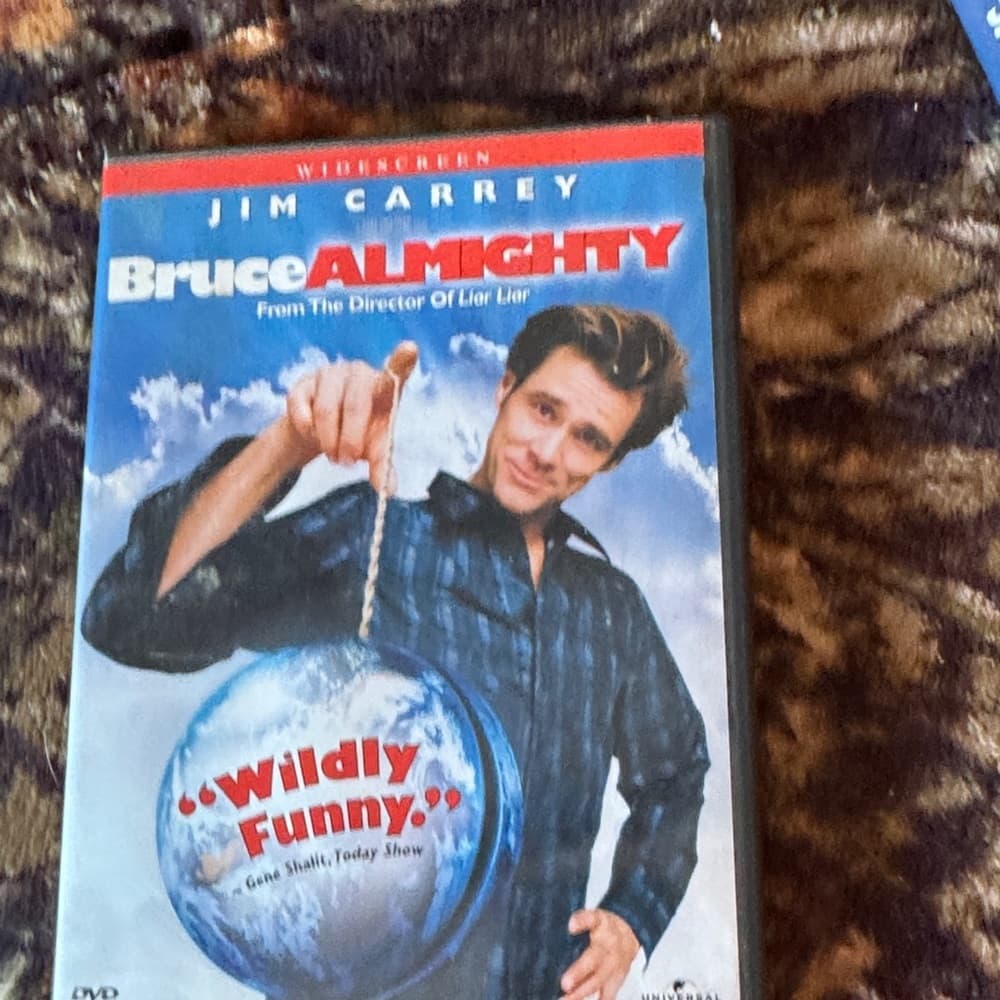 ★ Bruce Almighty DVD Jim Carrey Comedy Movie Classic Family Favorite
