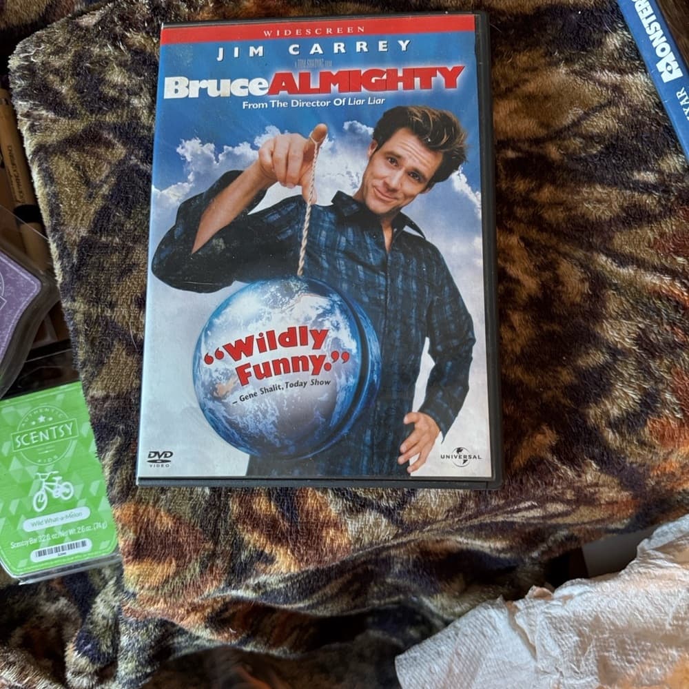 ★ Bruce Almighty DVD Jim Carrey Comedy Movie Classic Family Favorite - Thumbnail 3