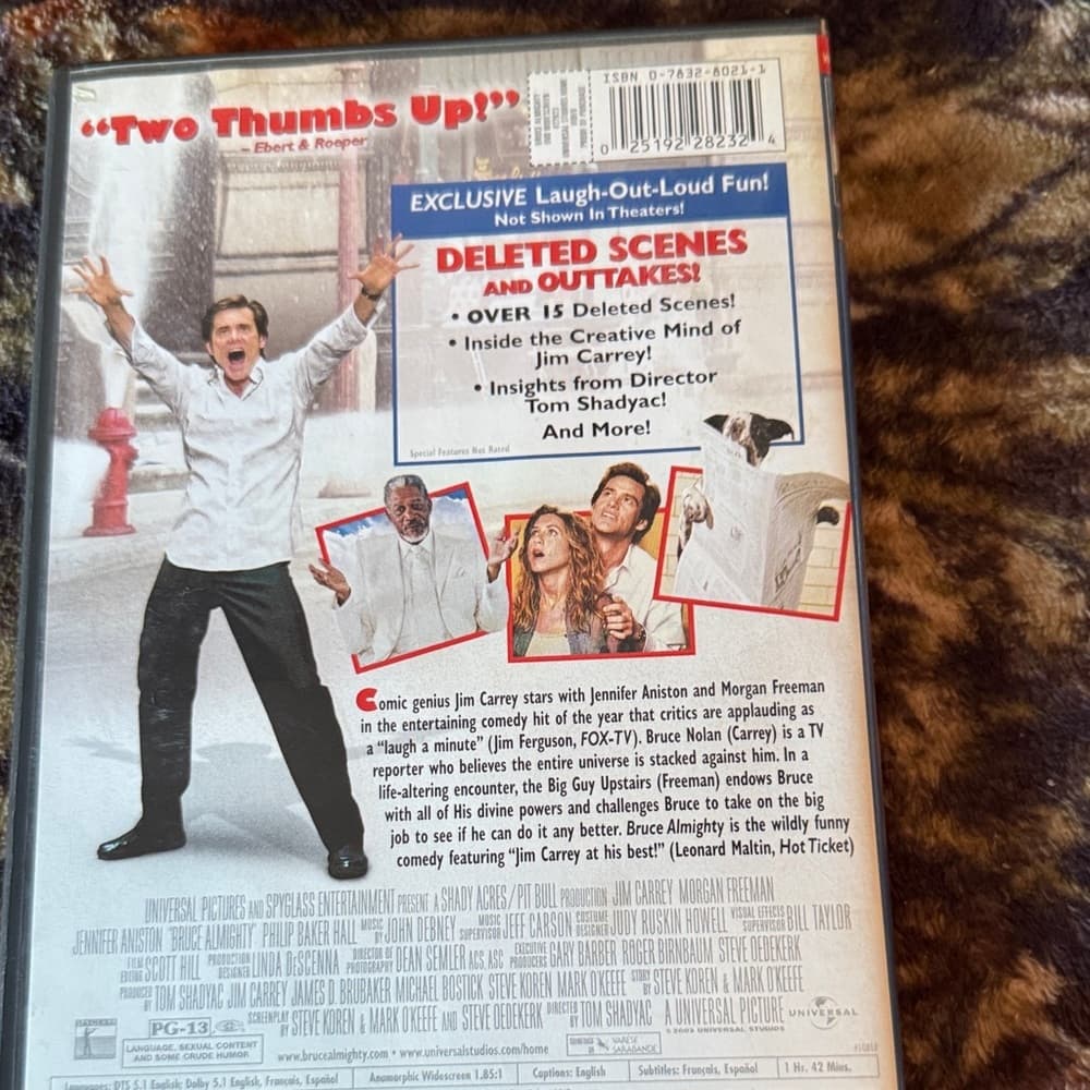 ★ Bruce Almighty DVD Jim Carrey Comedy Movie Classic Family Favorite - Thumbnail 2