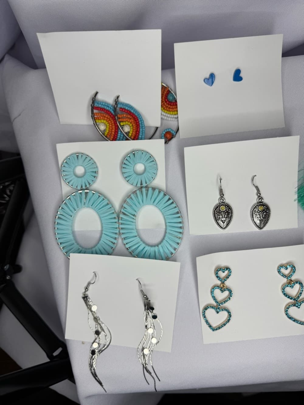 50 Jewelry Display Cards Earring Cards Bulk Small Business Supplies - Thumbnail 9