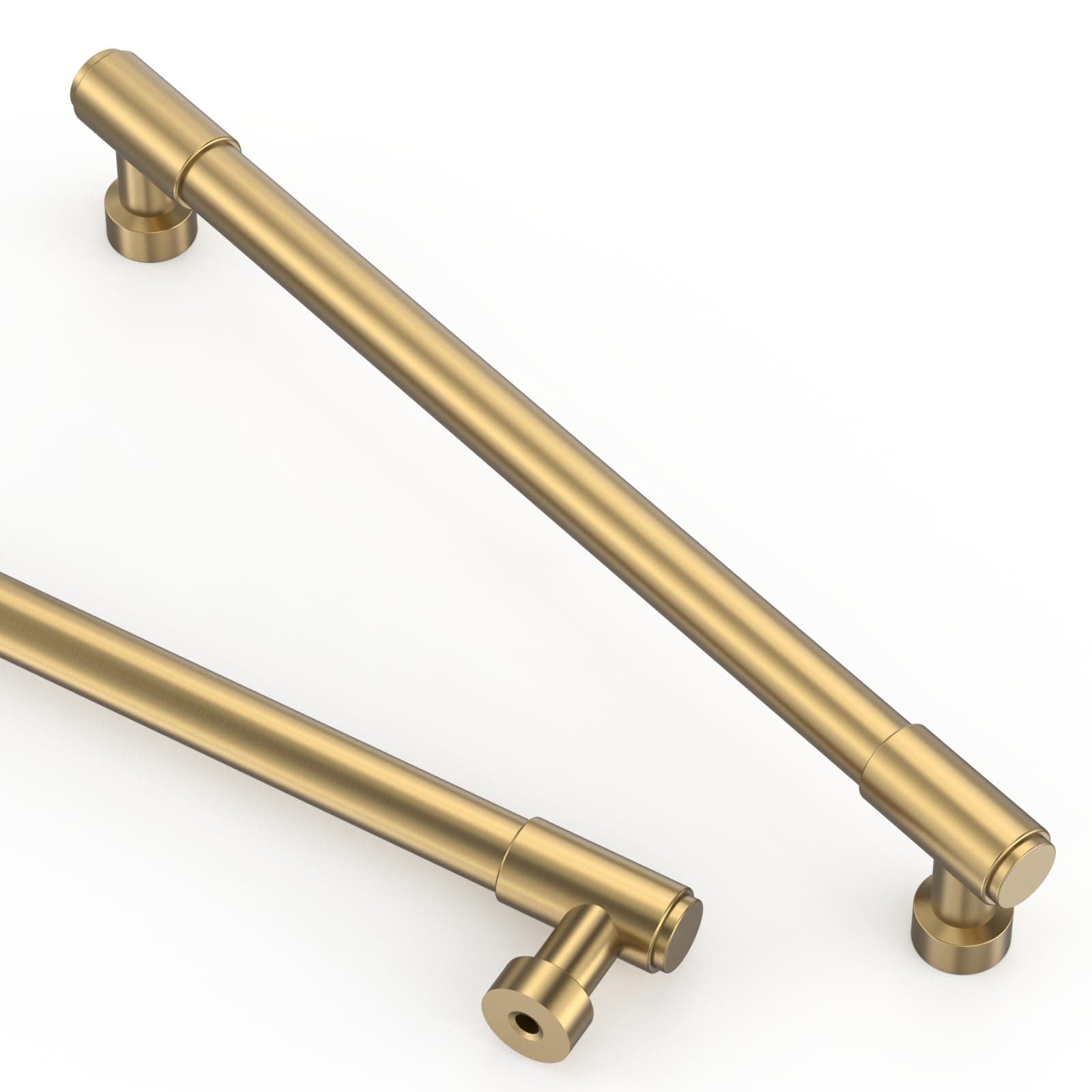 Asidrama 10 Pack 7.5 Inch(192mm) Champagne Bronze Kitchen Cabinet Handles, Cabin