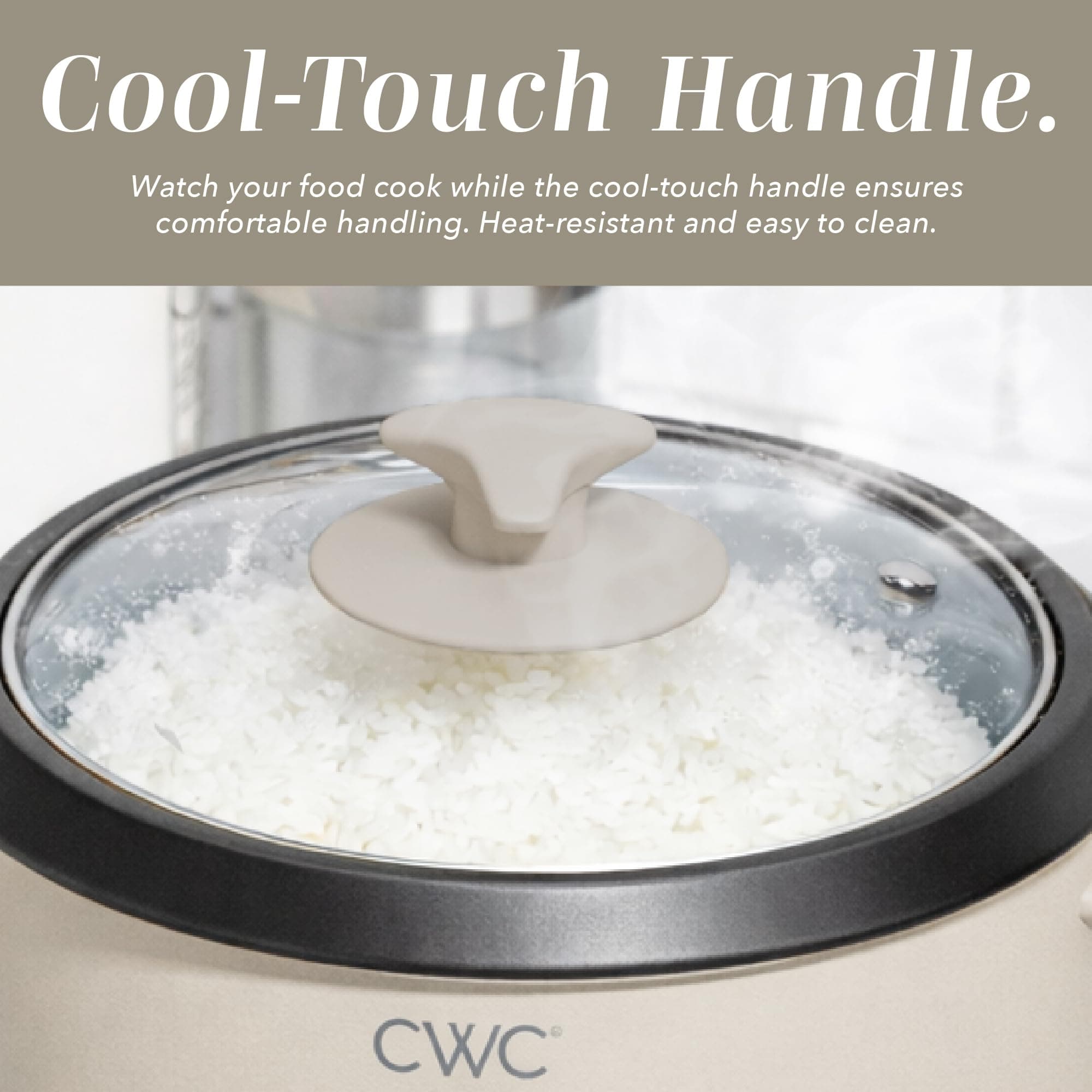 COOK WITH COLOR 6 Cup Rice Cooker 300W - Effortless Cooking and Perfectly, Cooks - Thumbnail 4