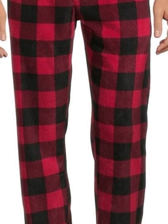 ★ Target Buffalo Plaid Fleece Jogger Lounge Pajama Pants Men’s XL - Thumbnail 5