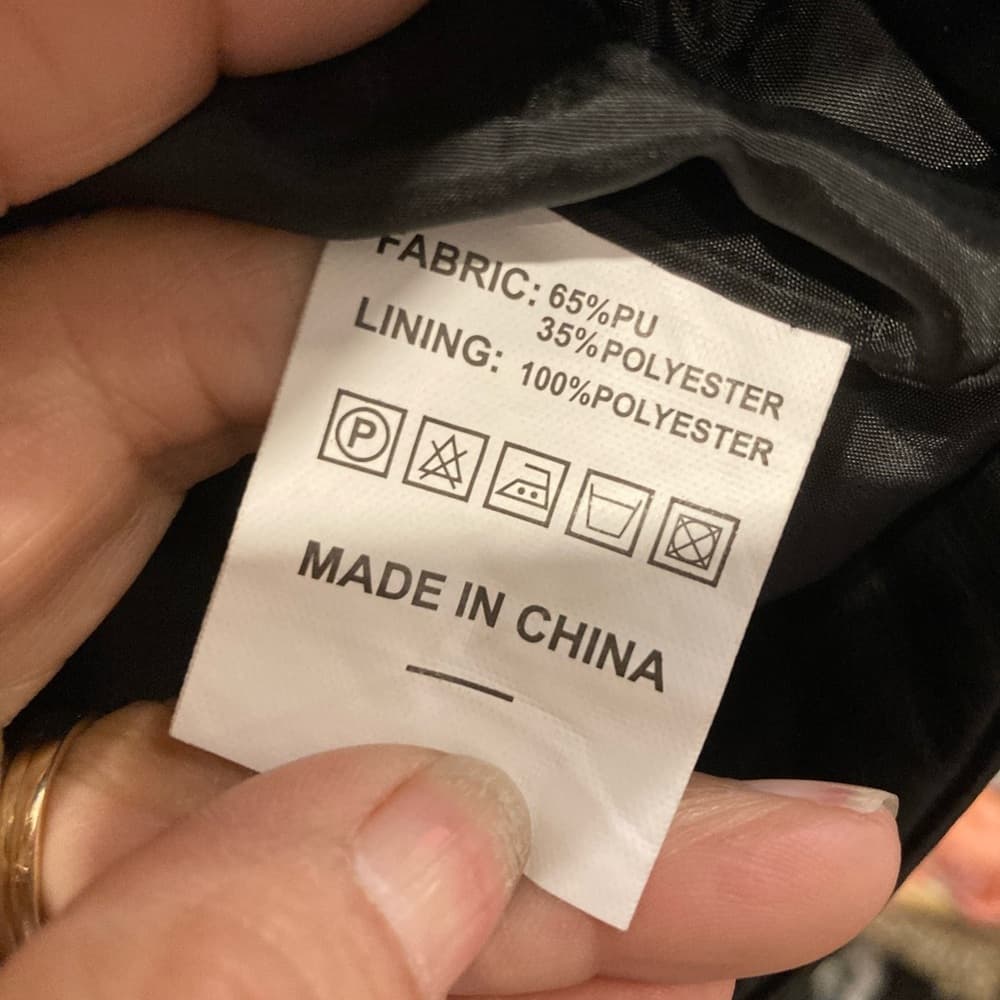 Women's Black Lace-Up Leather Jackets - Thumbnail 3