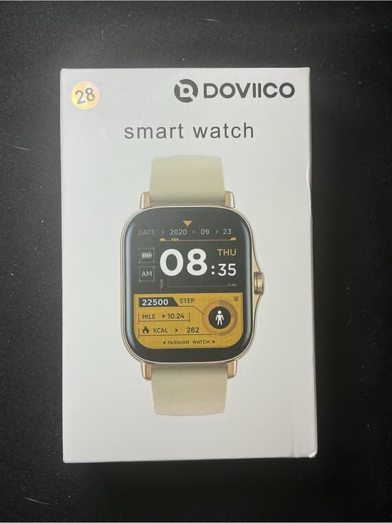 ★ DOVIICO Smart Watch Fitness Tracker Touchscreen Smartwatch NIB - Thumbnail 3