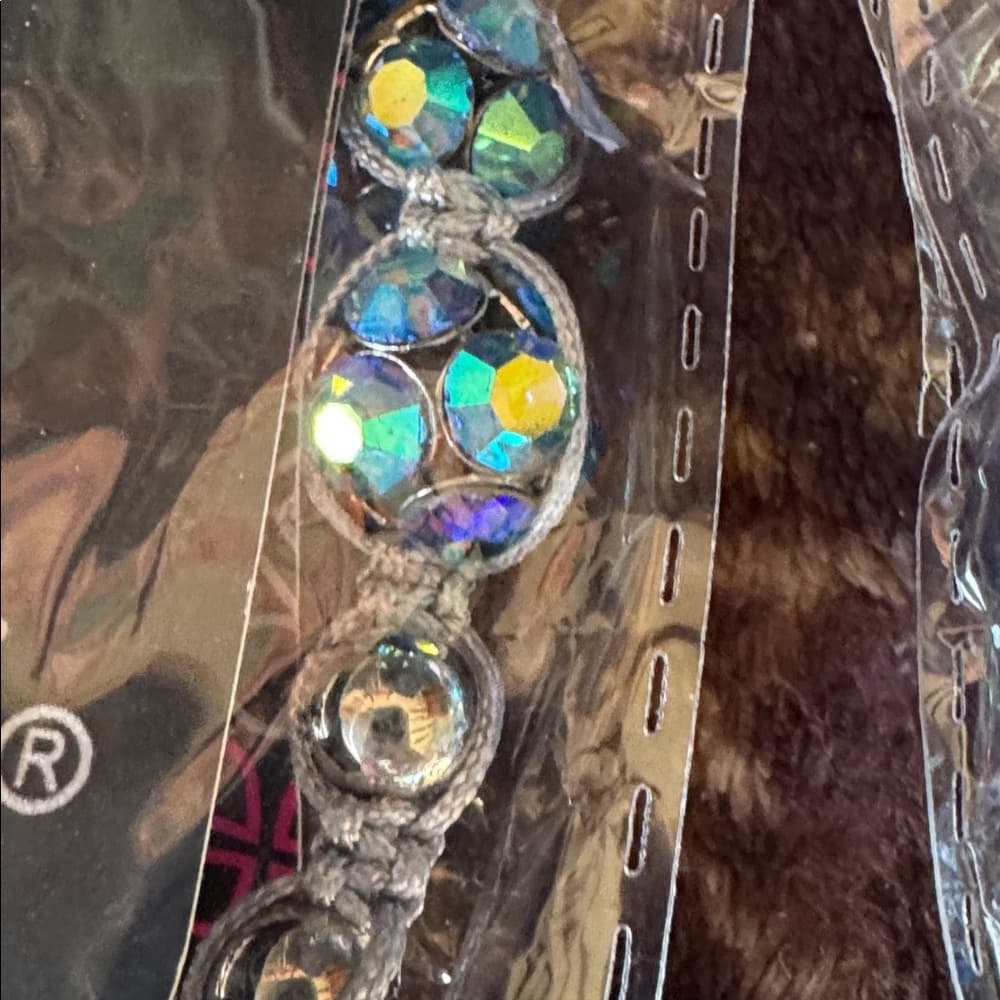 NWT Blue/Silver Iridescent Bracelet