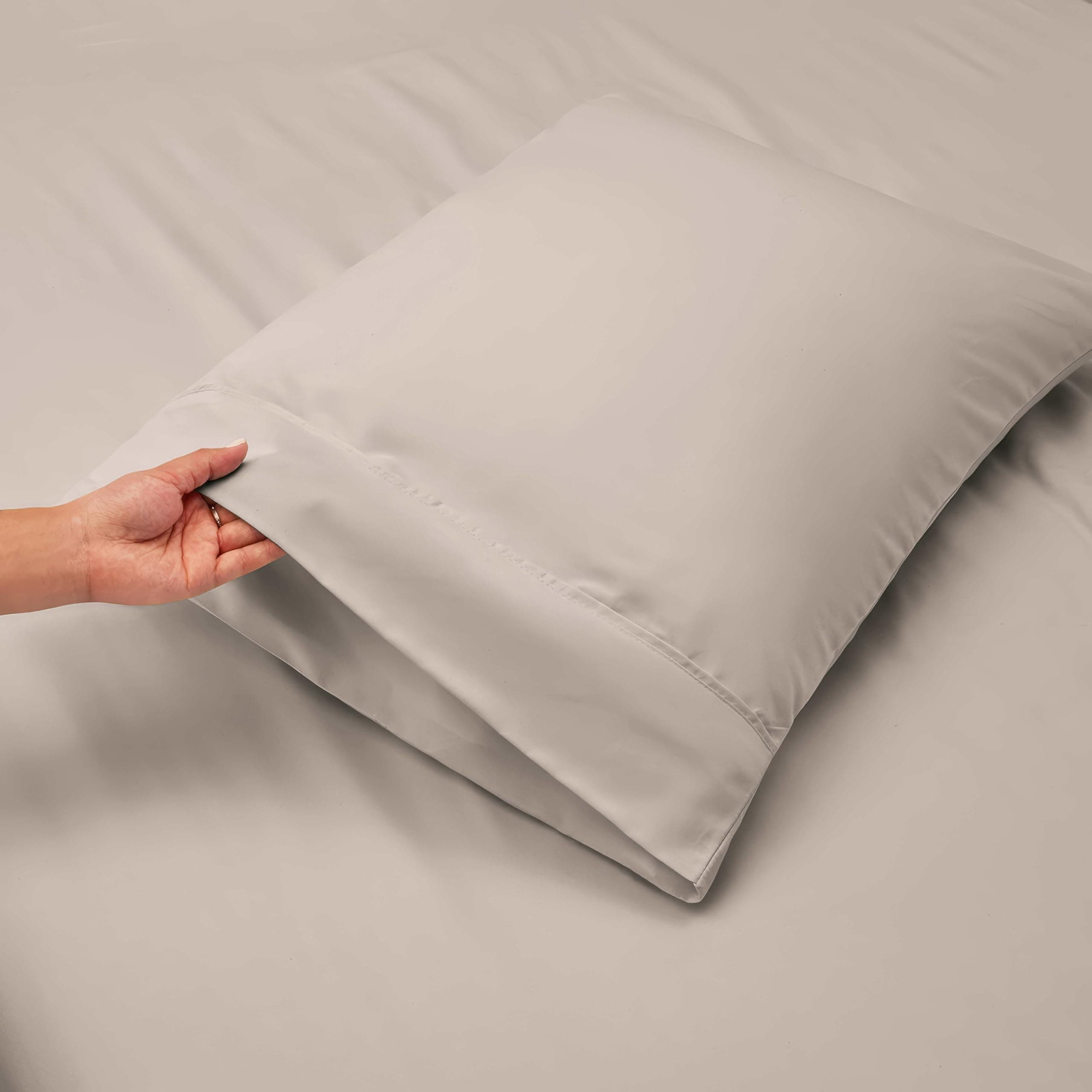 Hearth & Harbor Extra Deep Pocket California King Sheets - 4 Piece Hotel Luxury - Thumbnail 5