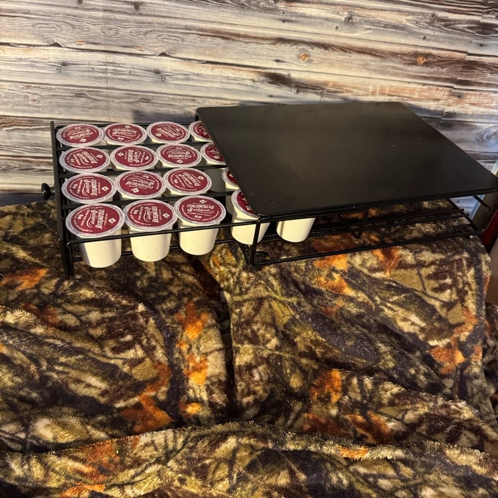 ★ K-Cup Coffee Pod Drawer Organizer Storage Rack Countertop Holder - Thumbnail 2