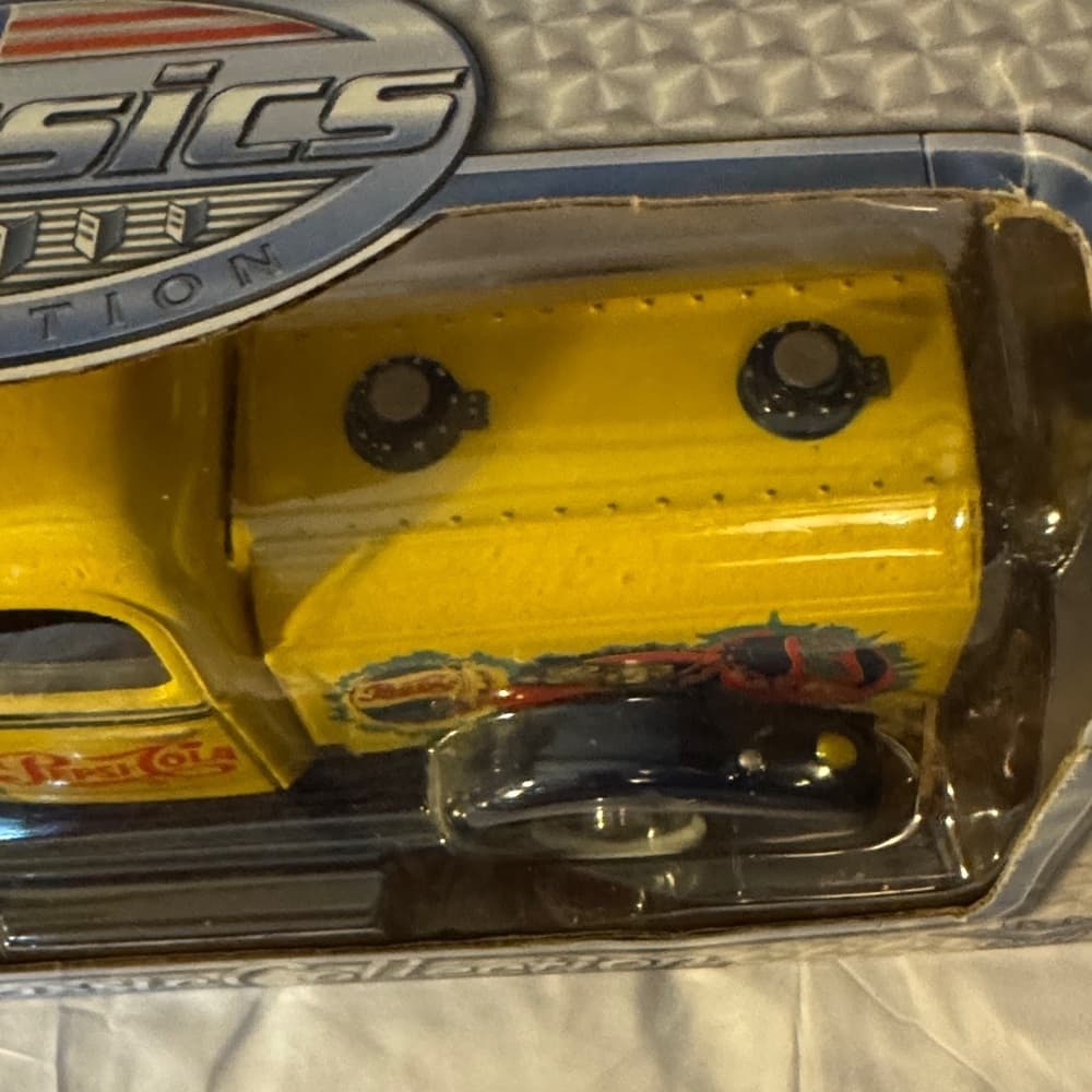 Pepsi Vintage Yellow Toy Truck - Thumbnail 6