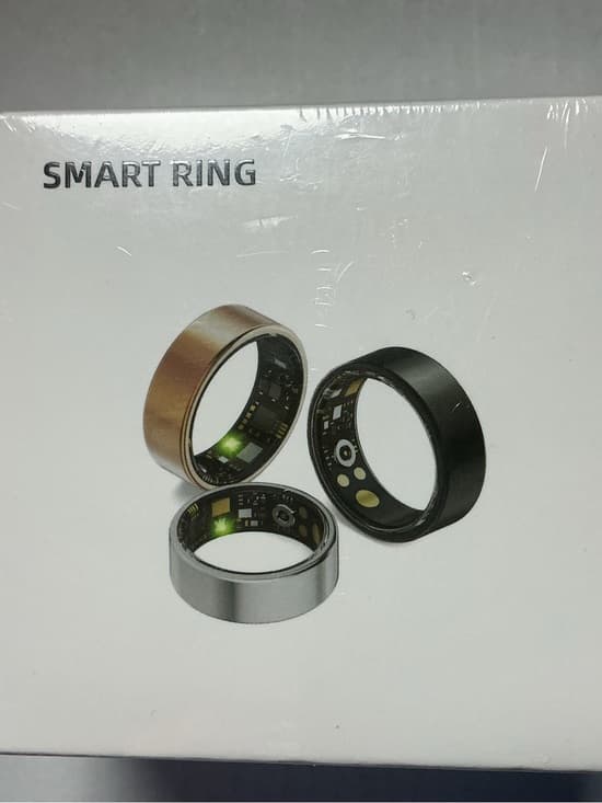 ★ Smart Ring Rose Gold Size 7 Fitness Tracker Sleep Monitor IP68 - Thumbnail 4