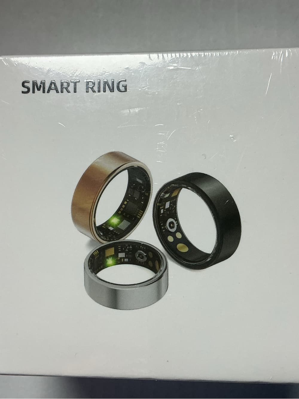 ★ Smart Ring Rose Gold Size 7 Fitness Tracker Sleep Monitor IP68 - Thumbnail 3