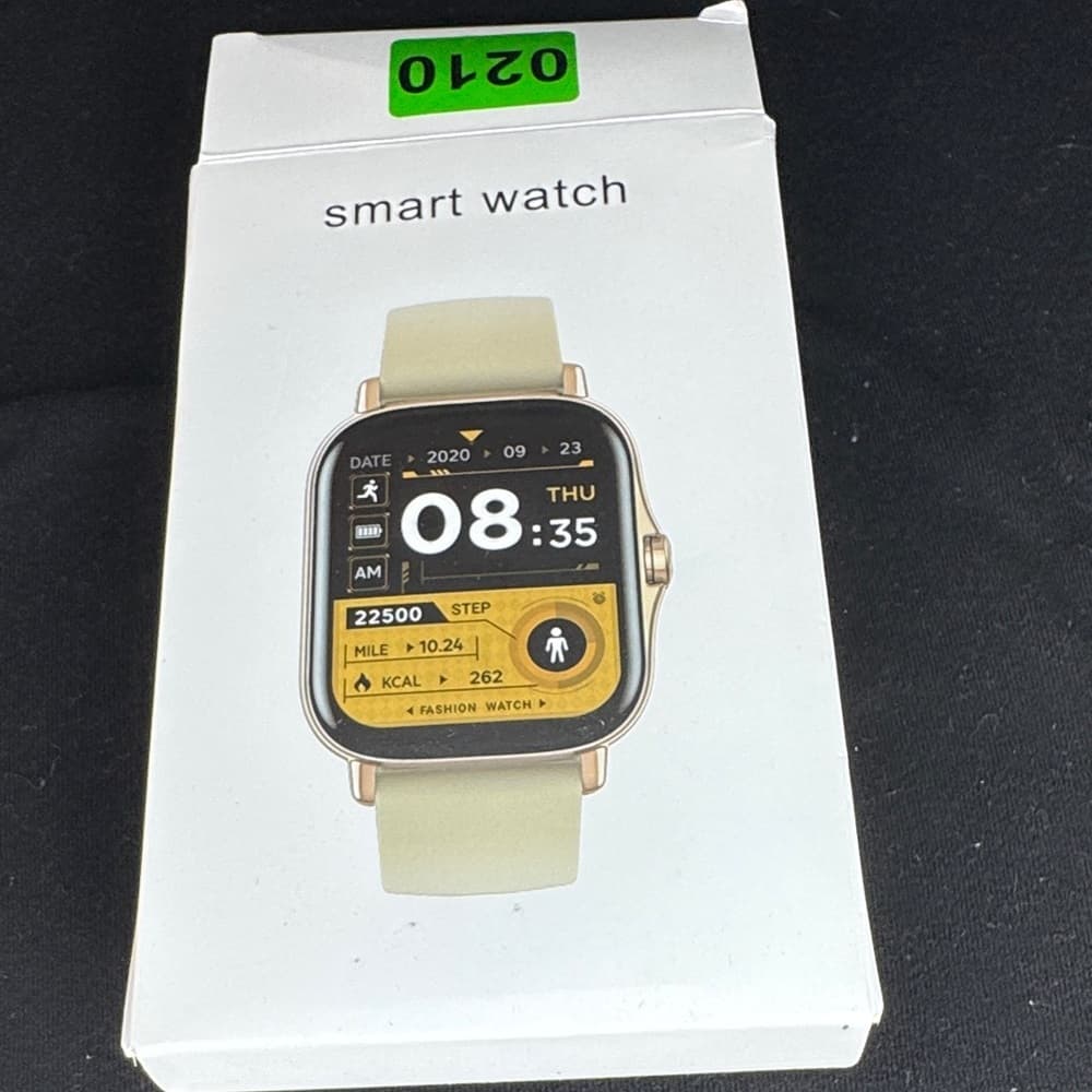 Elegant Black Smartwatch with Black Band - Thumbnail 5