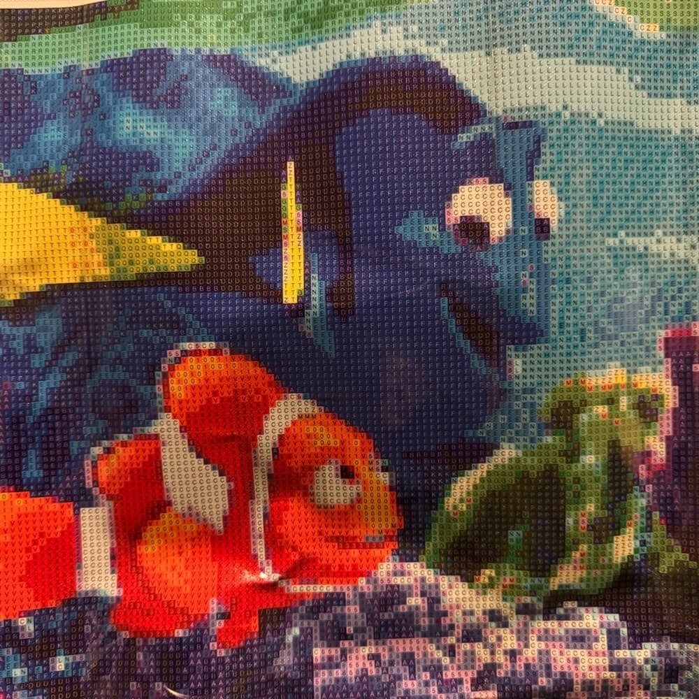 ★ Finding Nemo Inspired Diamond Art Painting Ocean Fish Wall Decor - Thumbnail 8
