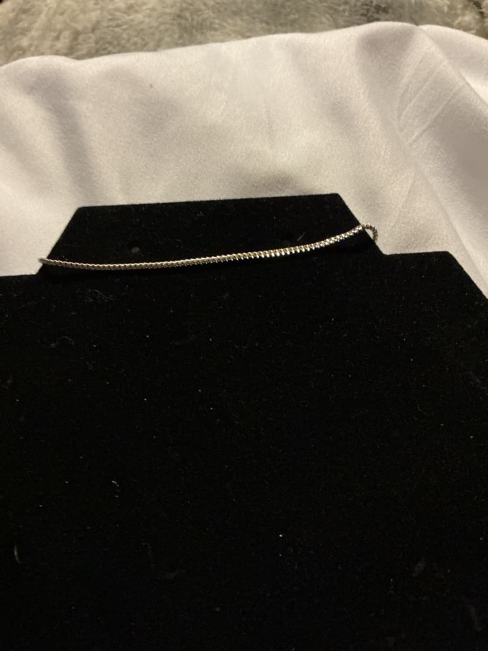 Silver Bead Chain Bracelet Simple Everyday