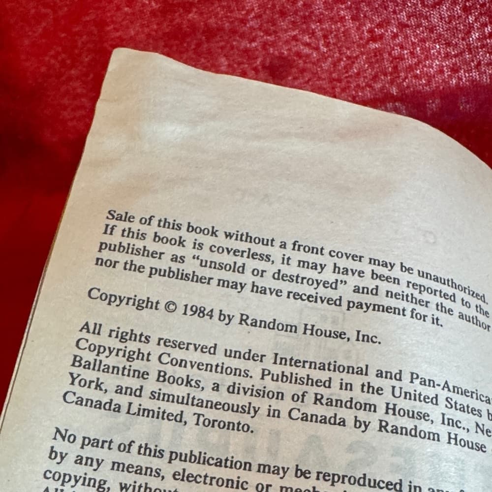 ★ Vintage Random House Thesaurus Pocket Reference Book 1984 Edition - Thumbnail 4