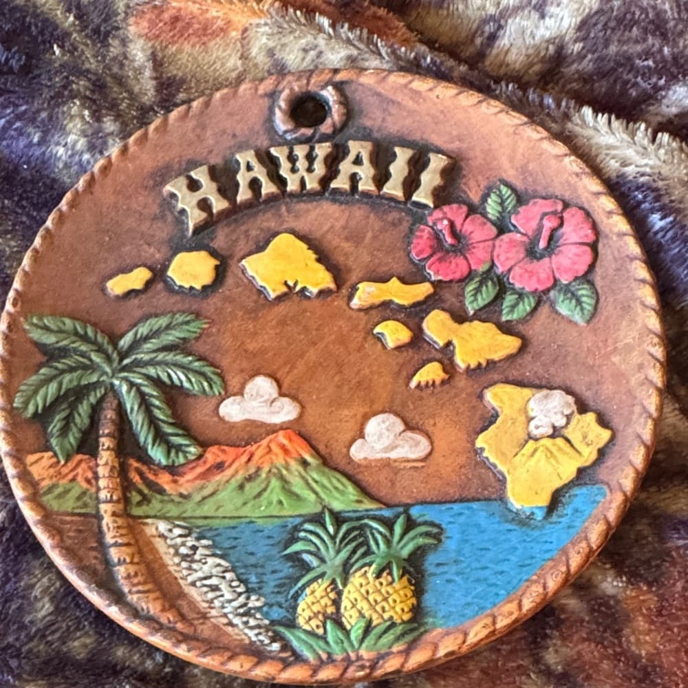 ★ Hawaii Souvenir Wall Plaque Hawaiian Islands Tropical Island Decor - Thumbnail 8