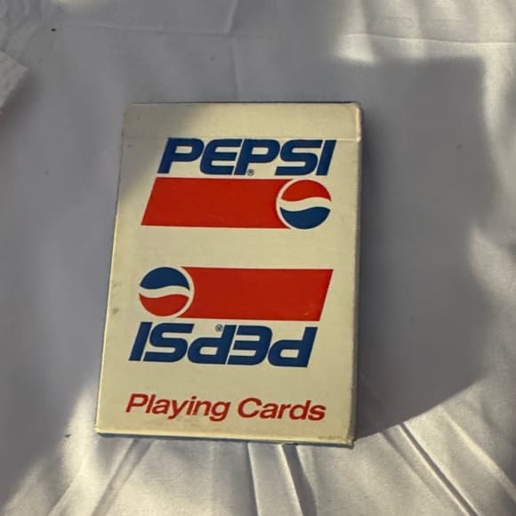 Pepsi Red and Blue Logo Playing Cards - Thumbnail 2
