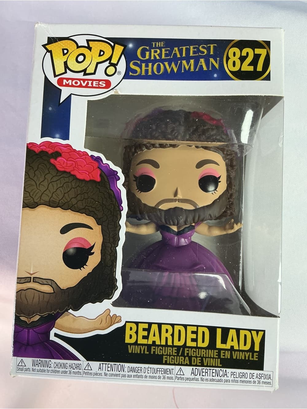 ★ Funko Pop! Movies The Greatest Showman Bearded Lady #827