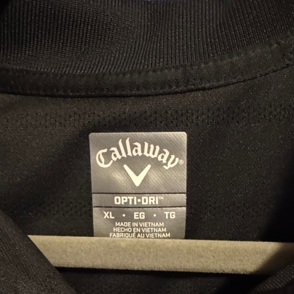 ★ Callaway SERVPRO Black Polo Shirt PGA Tour Opti-Dri NWT Women XL - Thumbnail 2