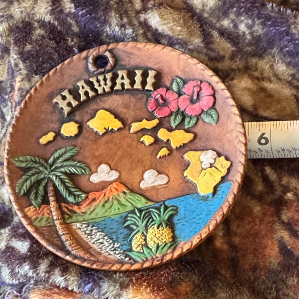 ★ Hawaii Souvenir Wall Plaque Hawaiian Islands Tropical Island Decor - Thumbnail 6