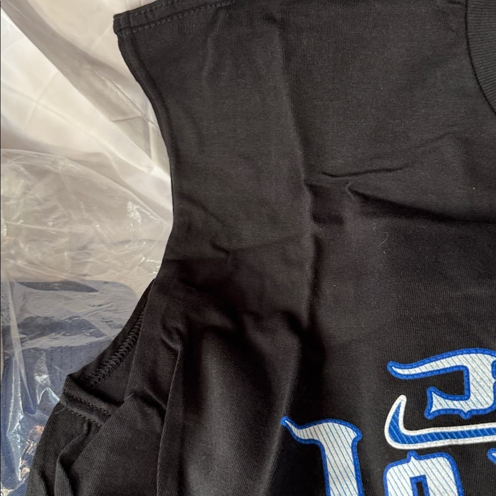 Chase Authentics Black Graphic cut off sleeves - Thumbnail 4