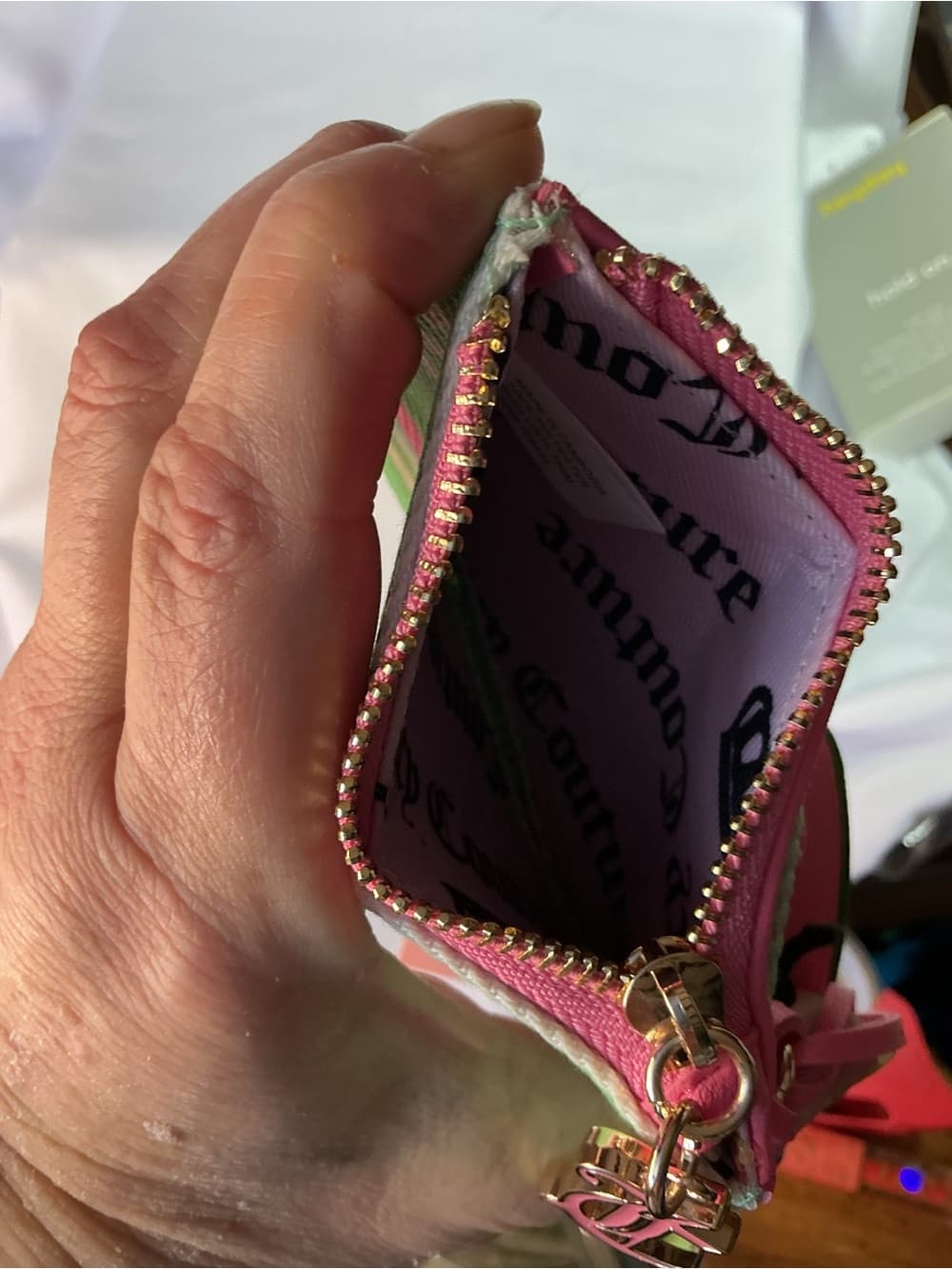 ★ Juicy Couture Juicy Paradise Strawberry Coin Purse & Card Holder NWT - Thumbnail 7