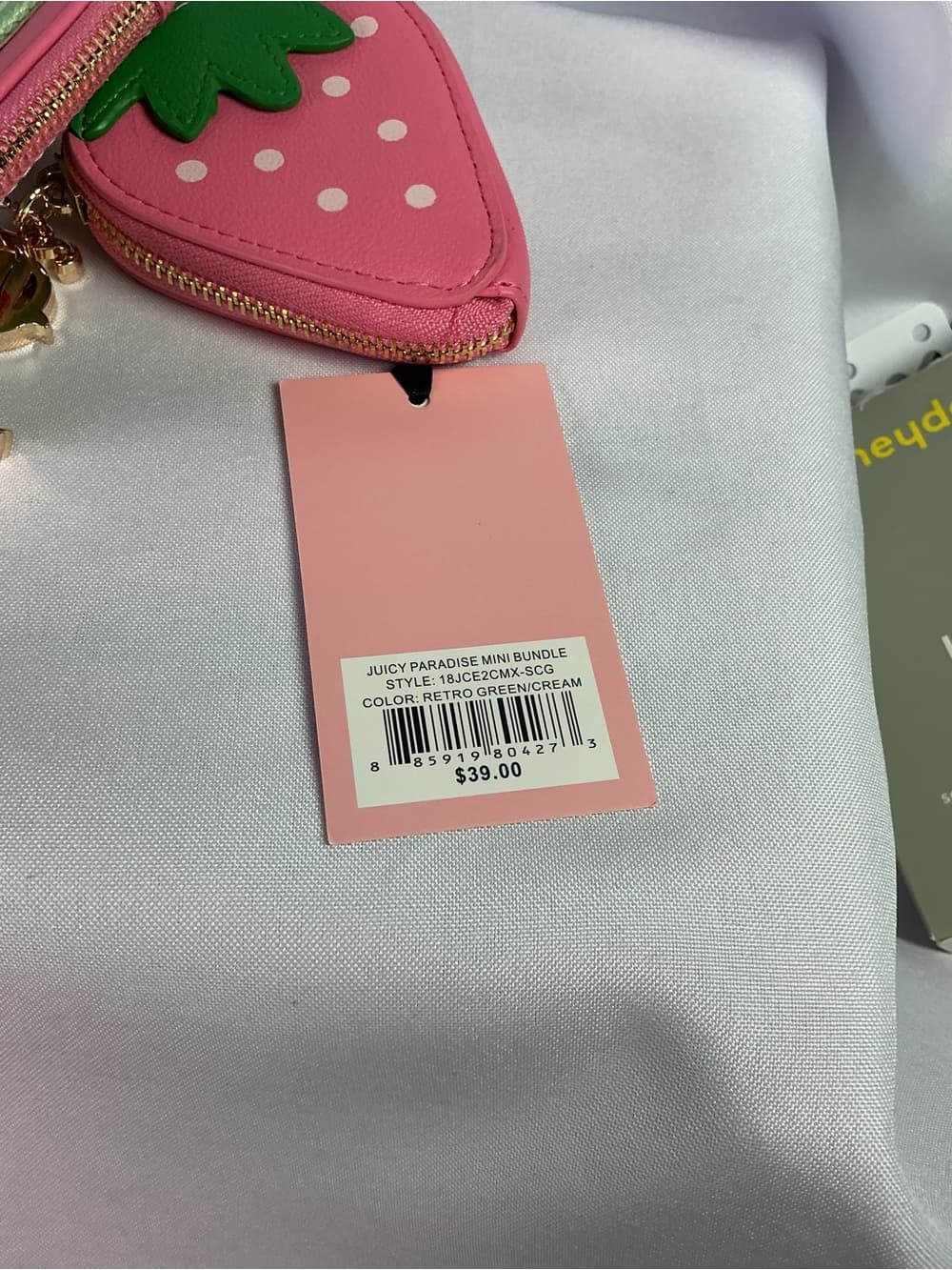 ★ Juicy Couture Juicy Paradise Strawberry Coin Purse & Card Holder NWT - Thumbnail 4