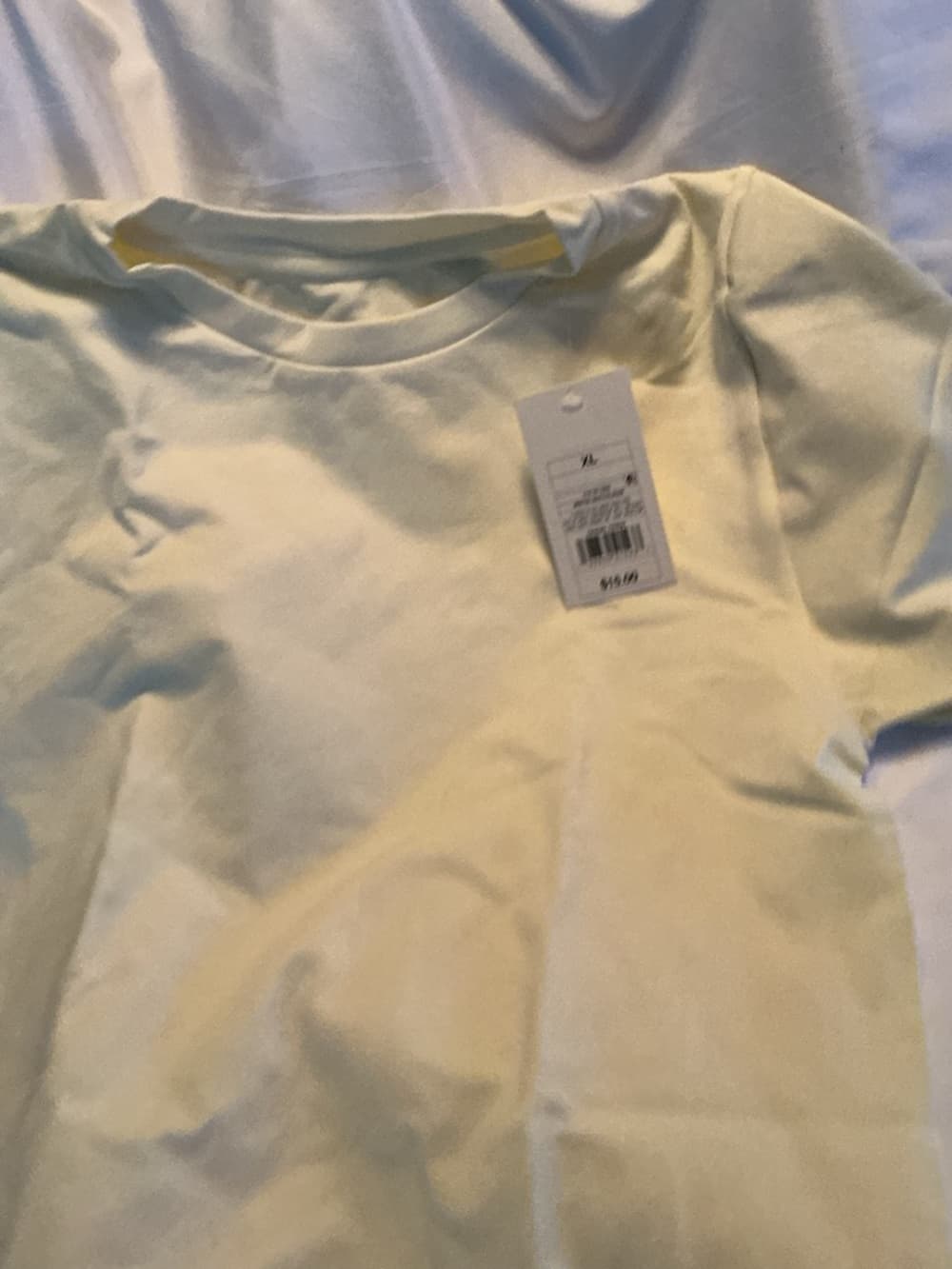 ★ NWT Basic Crew Neck Tee Short Sleeve Everyday Essential Top - Thumbnail 2