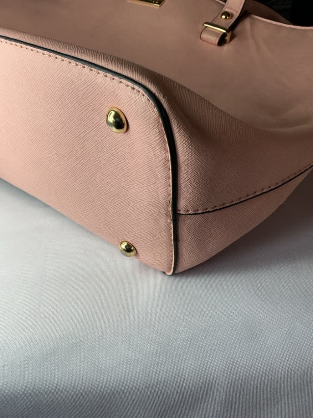 ⭐ Emma & Paige Blush Pink Large Tote Shoulder Bag Work Travel Purse - Thumbnail 5