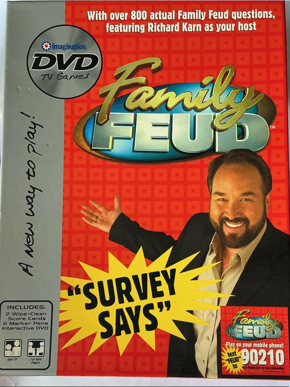 ★ Family Feud DVD Game Richard Karn Interactive Party Game Complete - Thumbnail 4