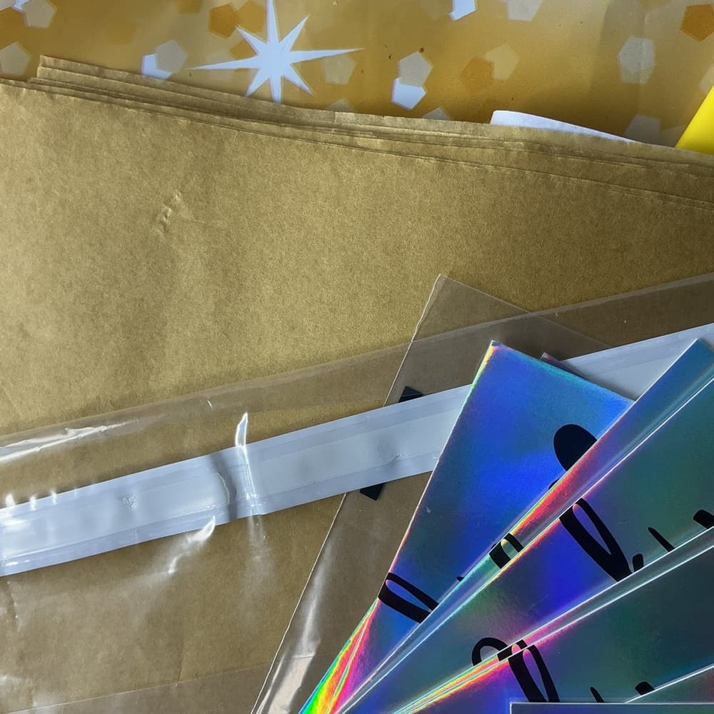 ★ Reseller Shipping Bundle Kit Poly Mailers Bags Thank You Cards - Thumbnail 2