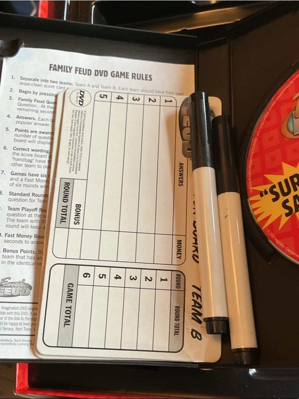 ★ Family Feud DVD Game Richard Karn Interactive Party Game Complete - Thumbnail 3