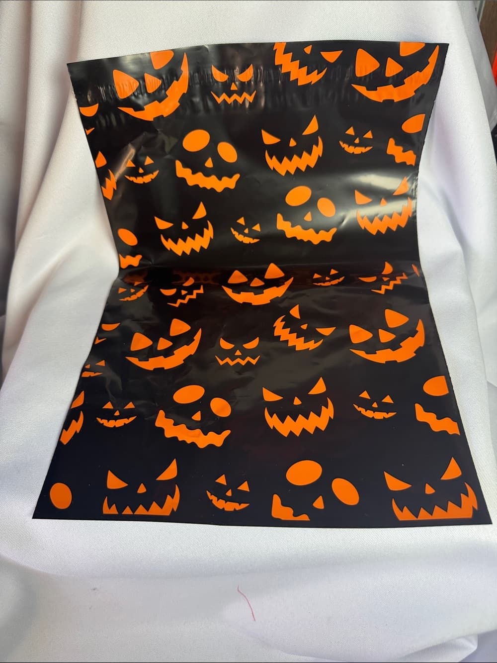 ★ Halloween Jack-O’-Lantern Poly Mailers | 20 Count Shipping Bags