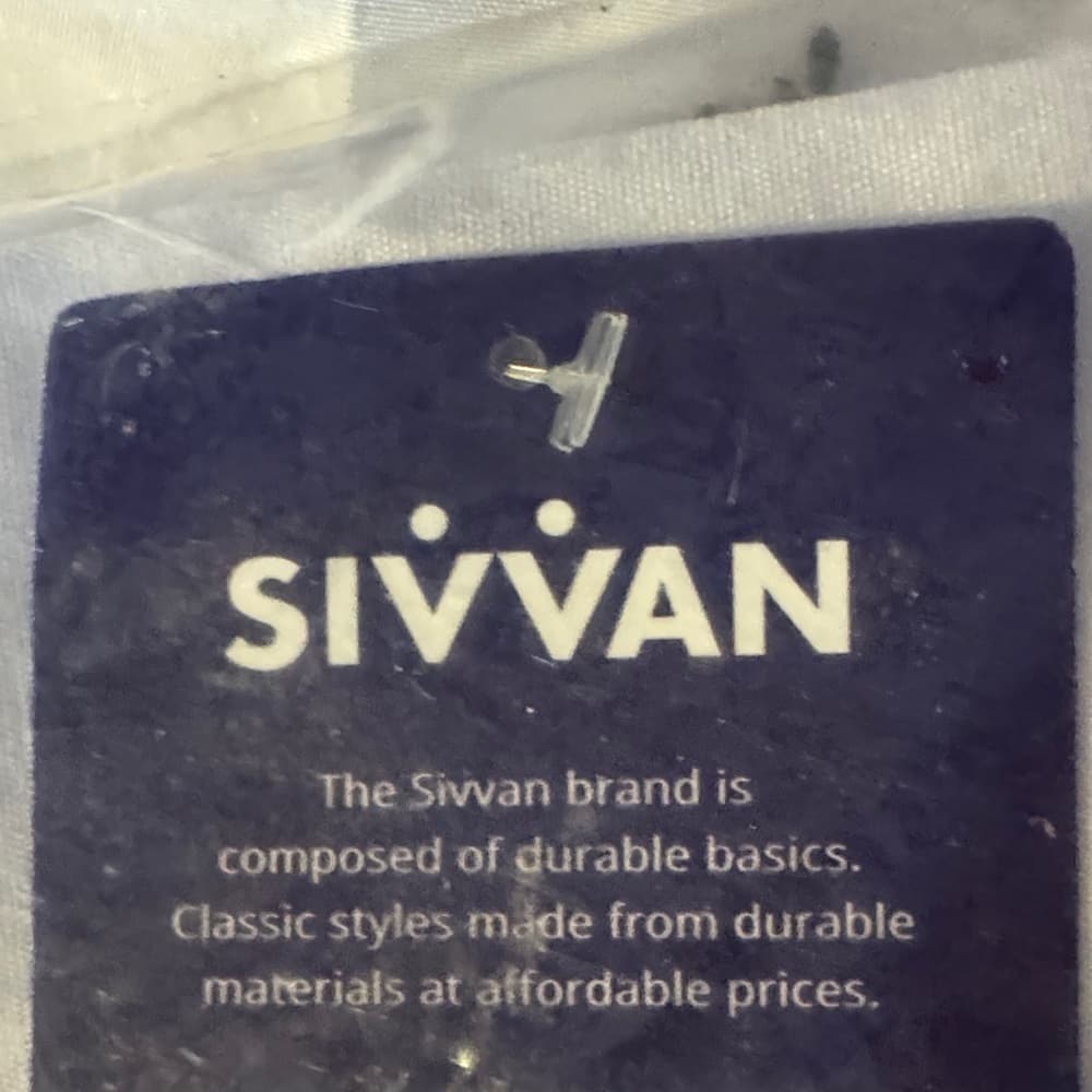 ★ NWT Sivvan White Medical Scrub Top XL V-Neck Healthcare Uniform