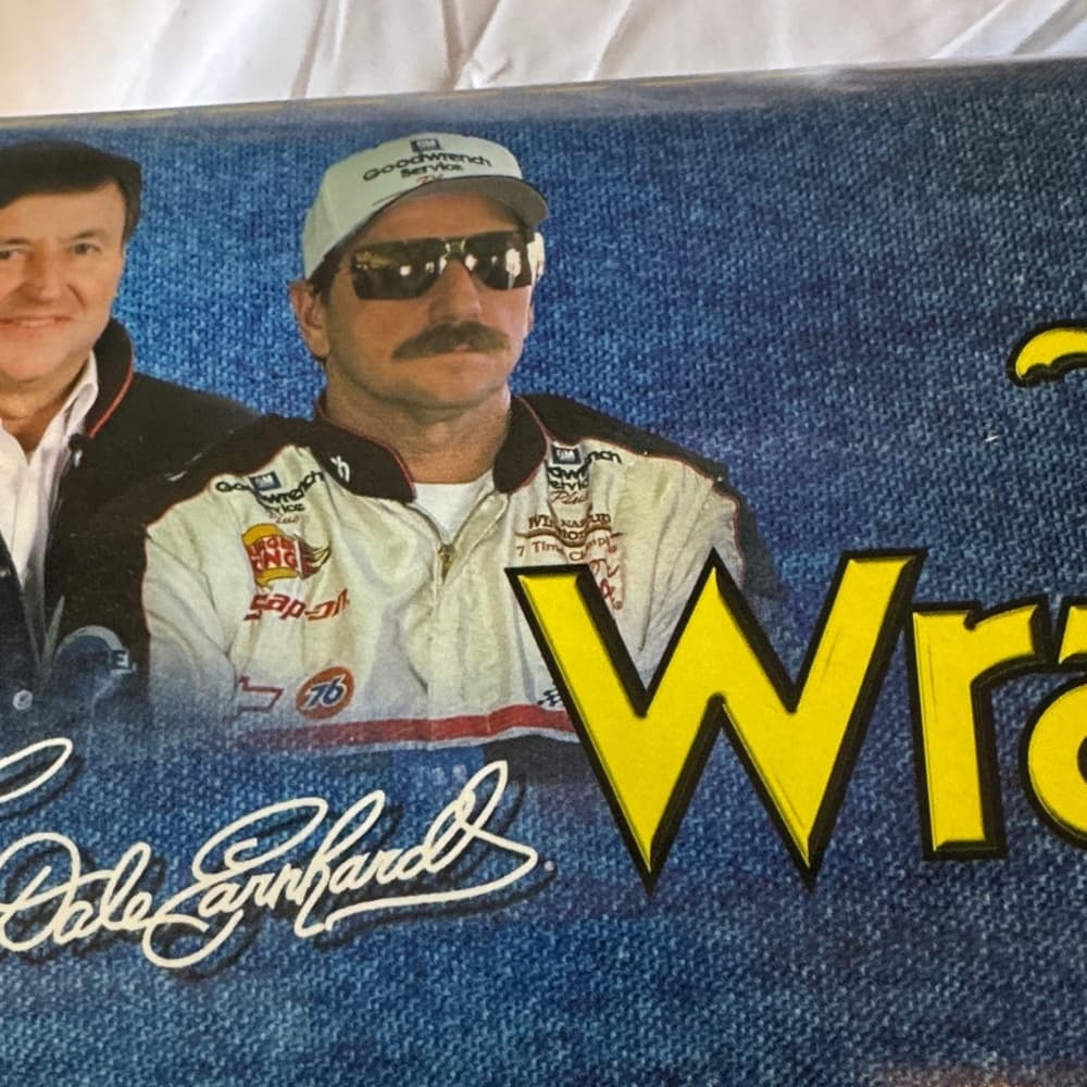 LIMITED ADDITION Wrangler Jeans Blue and Yellow NASCAR 1999 - Thumbnail 2