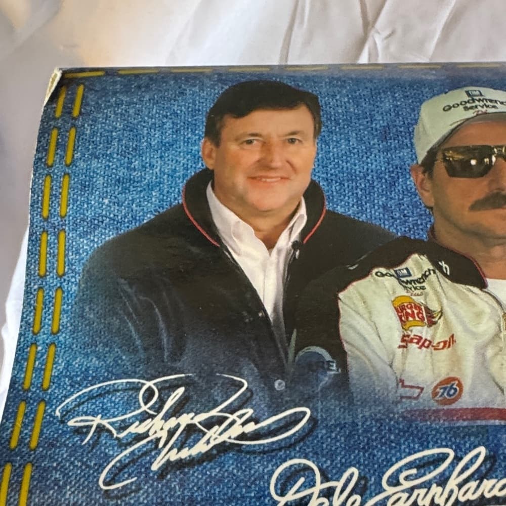 LIMITED ADDITION Wrangler Jeans Blue and Yellow NASCAR 1999 - Thumbnail 3