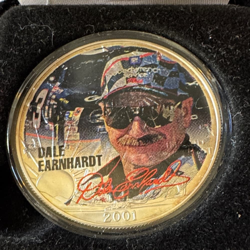 Dale Earnhardt Commemorative Coin. - Thumbnail 4