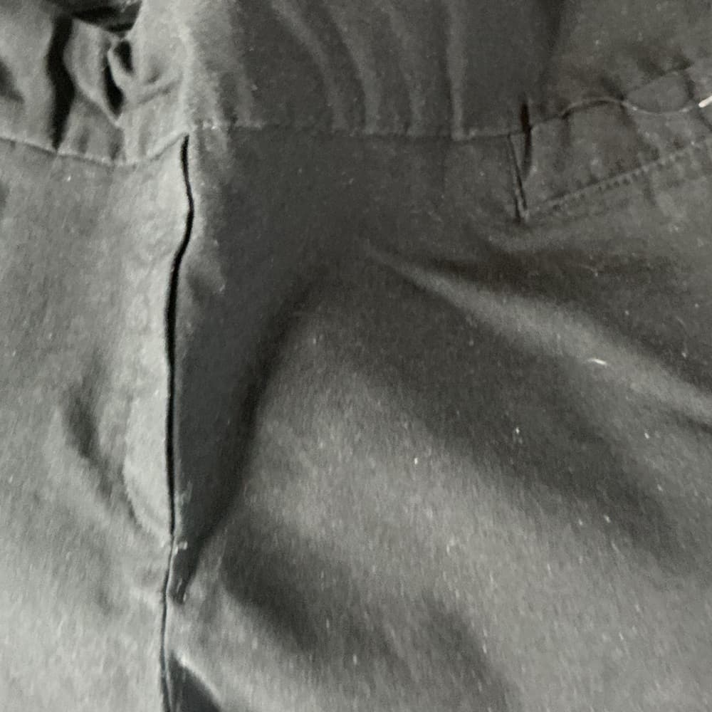 ★ Retucci Black Pull On Stretch Career Pants Tapered Size 12 - Thumbnail 4