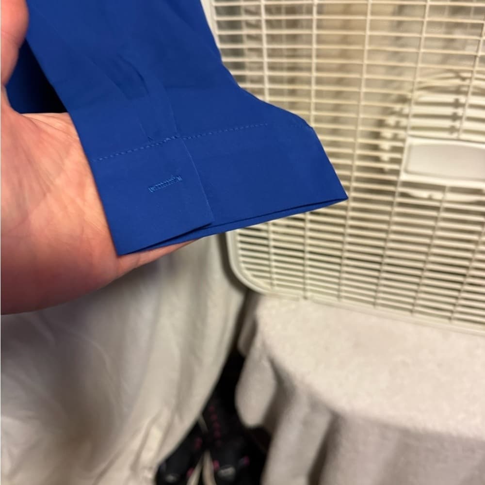 Elegant Blue Women's Top - Thumbnail 4
