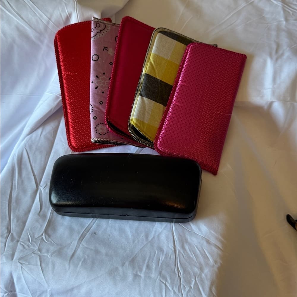 ★ Eyeglass Case Lot Reading Glasses Cases & Mayo Clinic Optical Case