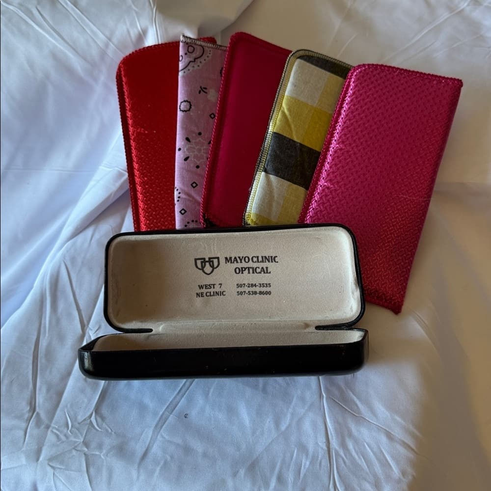 ★ Eyeglass Case Lot Reading Glasses Cases & Mayo Clinic Optical Case - Thumbnail 3