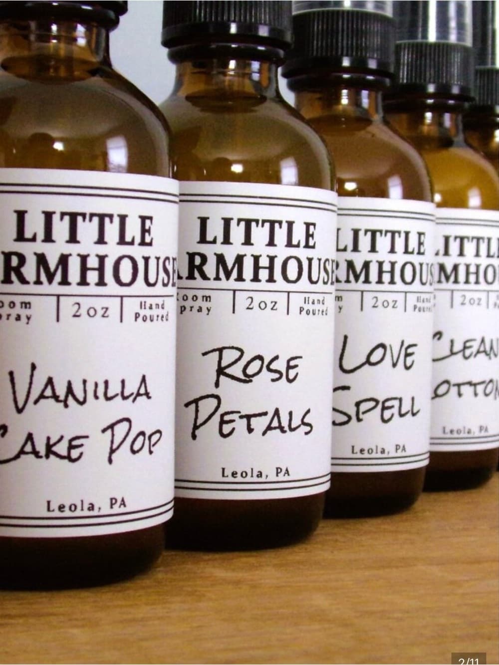 ⭐ Little Farmhouse Handmade Room Spray Bundle 2oz Farmhouse Scents - Thumbnail 2
