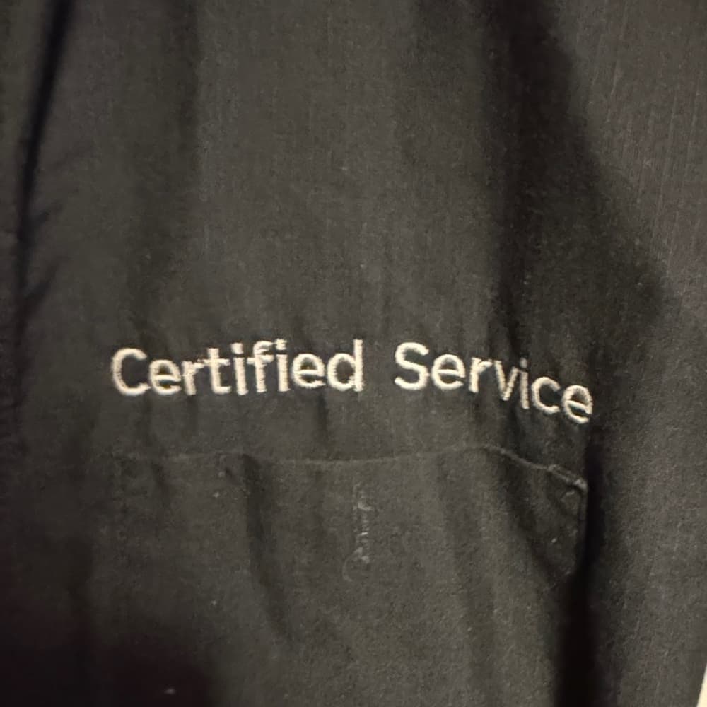 Men's Black and Gray Service Jacket - Thumbnail 2